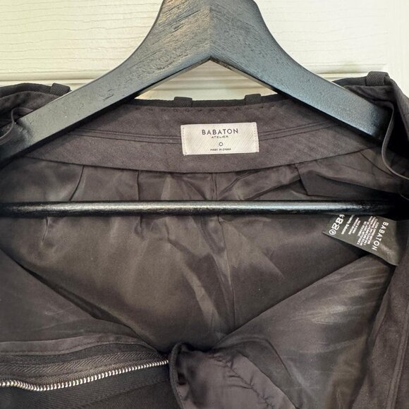 Aritzia Babaton Agency Pant - City Wool, Black Size 0 - Picture 5 of 10